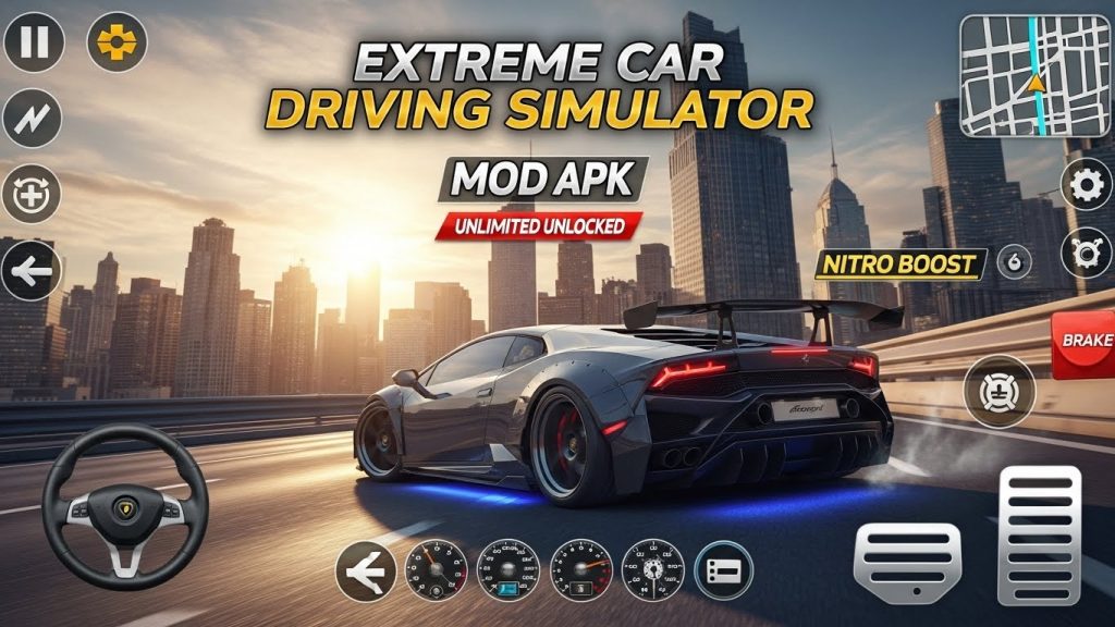 Extreme Car Driving Simulator MOD APK