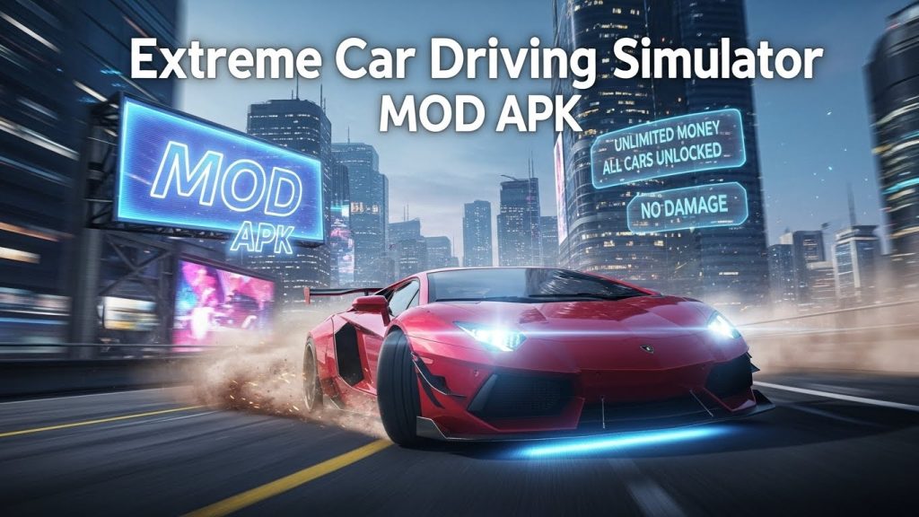 Extreme Car Driving Simulator MOD APK